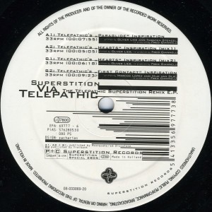 12-Inch-Vinyl The Telepathic Superstition Remix E.P. (1995)