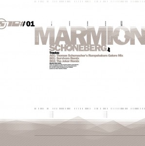 12-Inch Vinyl Marmion - Schöneberg 2003 Part 1