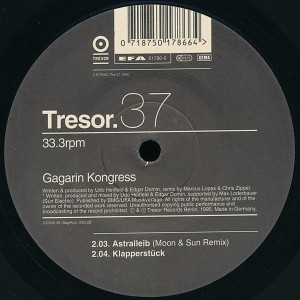 12-Inch Vinyl Gagarin Kongress Astralleib (1995)